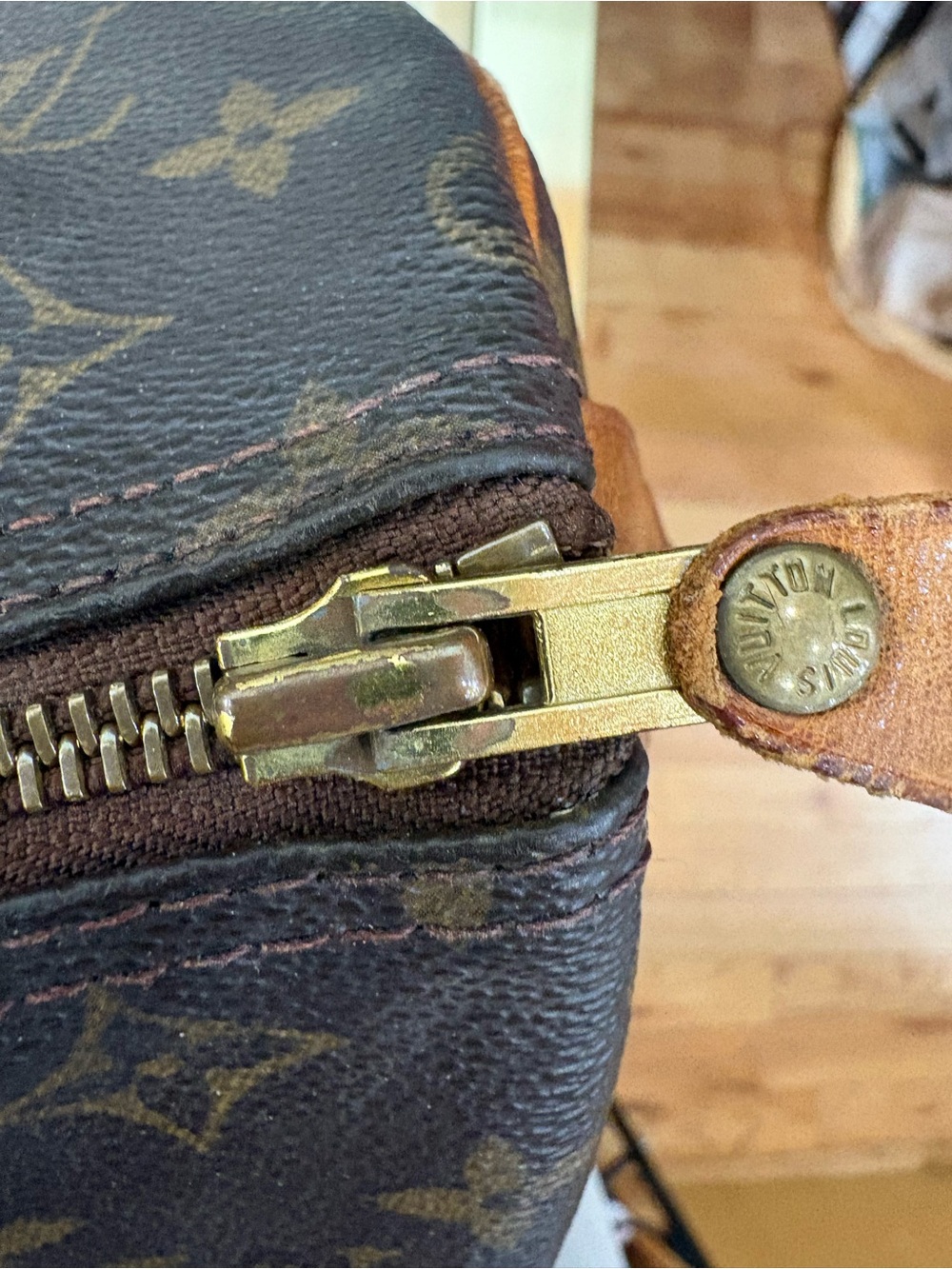 Louis Vuitton Monogram Satchel Handbag - Picture 7 of 9